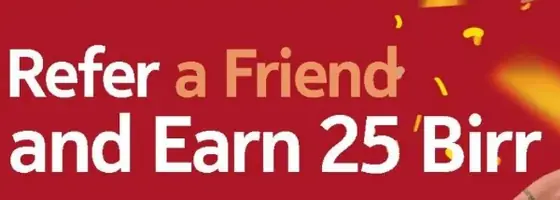 Harif Sport Refer a Friend: earn 25 Birr